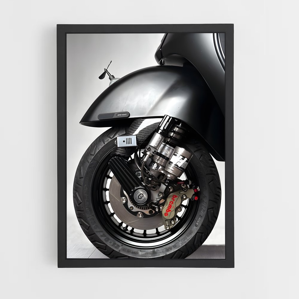 Poster Ride the Wood – affiche Vespa (vue 2)